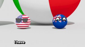 COUNTRIES SCALED BY CARS | Countryballs Animation