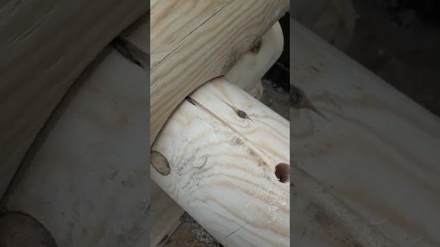 Сборка деревянного дома на нагеля или шканты смотреть онлайн