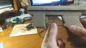 Пистолет Tec-9 из картона Своими Руками