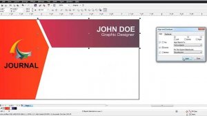 How to Create Simple Business card design in coreldraw x6