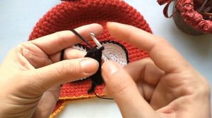 Angry Birds шапка крючком.