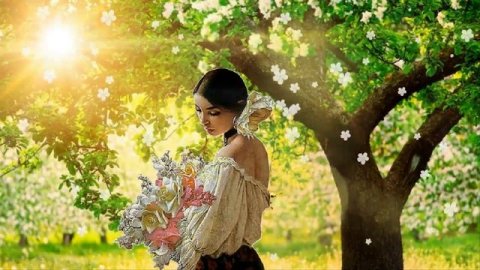 Весна іде, красу несе-Нина Матвиенко - красивый голос и красивая песня.