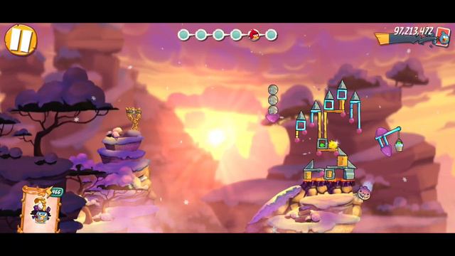 Angry birds 2 the Golden pig challenge with blues 25 Aug 2023 #ab2 golden pig challenge today смотреть онлайн