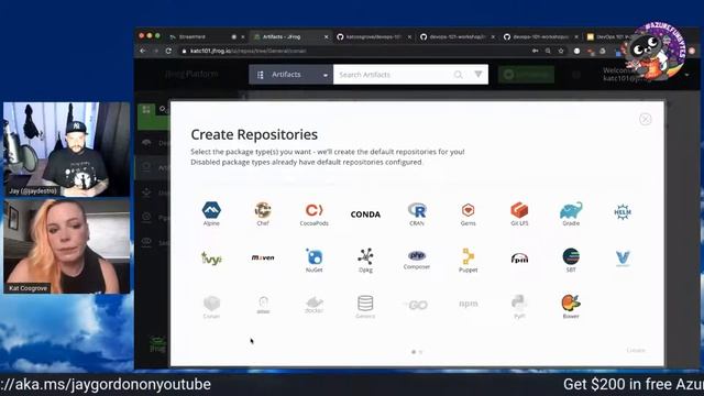 AzureFunBytes Episode 18 - Combos! @JFrog and @Azure with @Dixie3Flatline смотреть онлайн