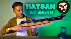 ОБЗОР Пневматическая винтовка Hatsan AT 44-10 Wood 6.35 мм (PCP, дерево)