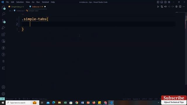 React JS Tutorial - Basic to Advance  ? How to create Tabs in ReactJS  ? Ujjwal Technical Tips