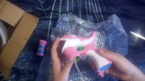 UNBOXING пистолет, стреляющий мыльными пузырями (bubblegun) ALIEXPRESS