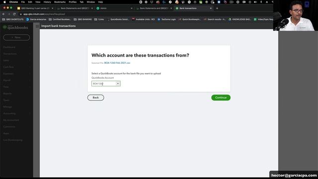 QuickBooks Online: upload manual bank transactions from csv or excel смотреть онлайн