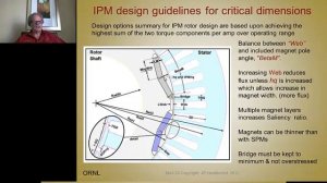 Module 29: Permanent Magnet Rotor Design (SPM & IPM)