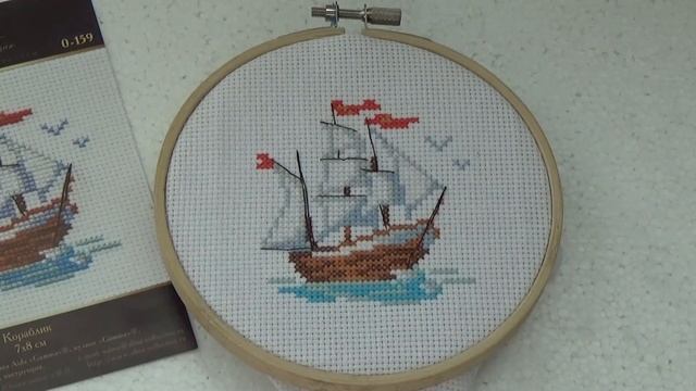 Вышивка крестом. "Кораблик" от фирмы "Алиса" - вышивка на желание смотреть онлайн