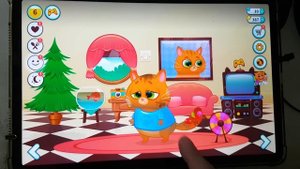 My Talking ( Santa Claus + Tom 2 + Pocoyo + Juan) & My Virtual Pet ( Bubbu + My Grumpy + Inu Shina)