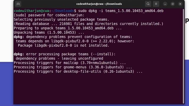 Install Microsoft Teams in Ubuntu 22.04 LTS смотреть онлайн