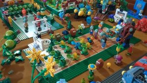 lego Plants vs Zombies 3 Растения против зомби из лего