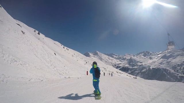 ФРАНЦИЯ горнолыжка! СНОУБОРД весной. Курорты КУРШЕВЕЛЬ и ВАЛЬ ТОРАНС смотреть онлайн