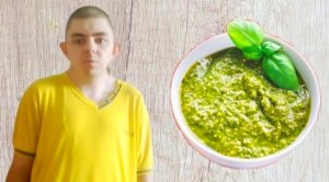 Соус песто + фирменный соус зеленесто