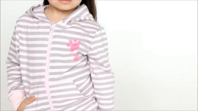 Толстовка в полоску для девочки (26624186) КотМарКот смотреть онлайн