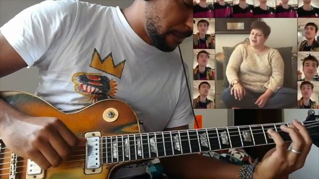 Yebba & Jacob Collier - Bridge Over Troubled Water (Gibson les Paul Goldtop Deluxe 1971) смотреть онлайн