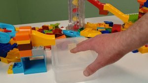 Шарики марблс Satisfying building blocks Marble run with an elevator and a music track