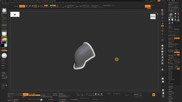 A tutorial on how to really quickly create Armour trim details in ZBrush смотреть онлайн