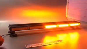 Проблесковый светодиодный маяк - LED люстра на крышу для спецтехники 12-24В