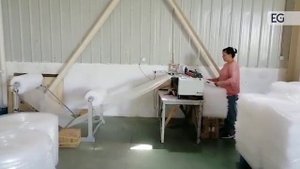 Резка воздушно-пузырьковой пленки на станках серии MTF