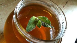 Мятный сироп!