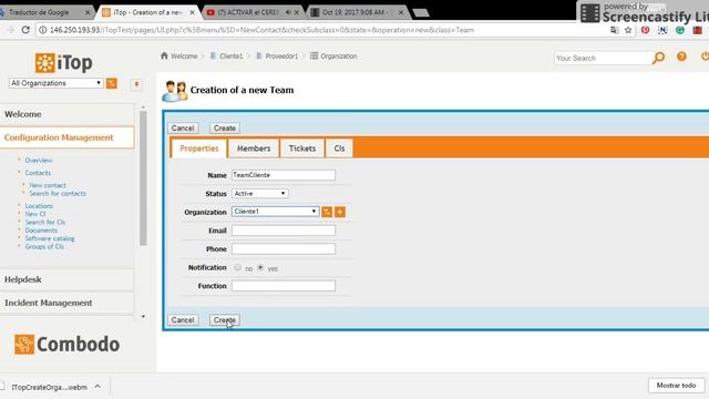 iTop Combodo Create Team 2 of 11 смотреть онлайн