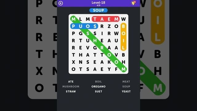 Word Search - Fun Word Puzzle Solutions | FOOD | Level 1-30