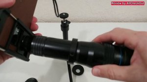 APEXEL High Power 36X HD Telephoto Lens For Mobile Phones With Tripod (Unboxing, Review, Tutorial)