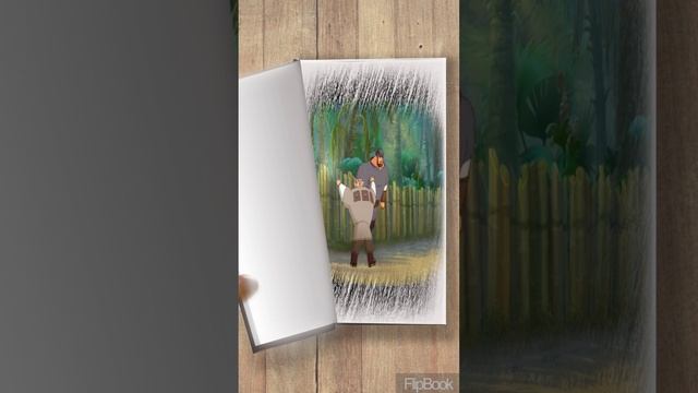 FlipBook Илья Муромец, Добрыня и Алёша Попович сражаются с Кинконгом. Второй раунд. anime.