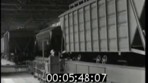 Создание вагонов-зерновозов на Крюковском вагоностроительном заводе. 1976 г.