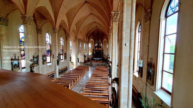 Fantasia on Девы Марии Фатимской - Dr Michał Szostak, improvisation смотреть онлайн