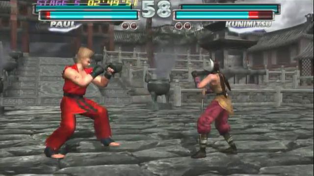 TEKKEN TAG TOURNAMENT HD - Speed Run 4'45''01 [PAUL-JIN] смотреть онлайн