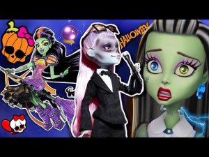 Лучшие мультики на Хэллоуин Monster High Halloween  СБОРНИК Стоп Моушен с куклами Монстер Хай