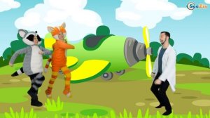 Едем мы Едем на Желтом Велосипеде - Веселая Дорога | Песни для Детей | Чух Чух ТВ