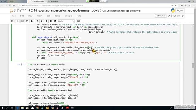 DL with Python 53. Advanced DL Best Practices-6: Keras 回調函數和 TensorBoard (recorded on 20190325)