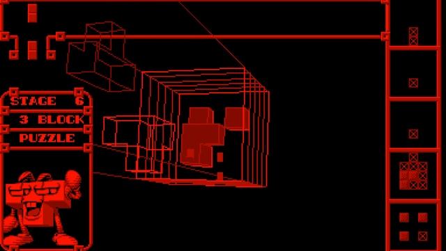 Virtual Boy Longplay [19] 3D-Tetris (US)