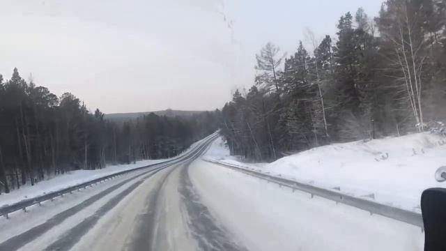 МАЗ 4371 култукский тракт Бурятия ч.2