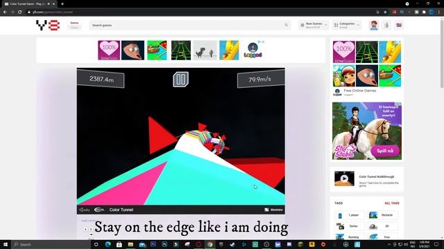 HOW TO GET UNLIMITED SCORE IN COLOR TUNNEL!!! (WORKING 2021) смотреть онлайн