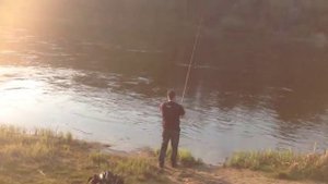 "английский" фидерный заброс с большим свисом