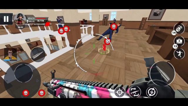 Bank Robbery SSG Shooting Game _ Android GamePlay #15 смотреть онлайн
