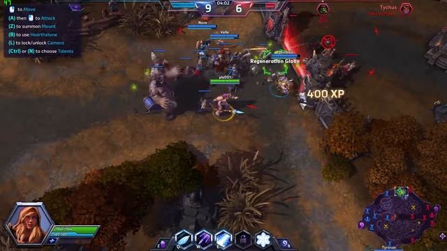 Hero of the Storm บน Celeron G1840 GTX 750 Ti OC 2GB DDR5 смотреть онлайн