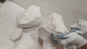 Чистка природного мела #asmrchalk #асмрмел