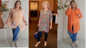 ОБАЛДЕННЫЕ ТУНИКИ ДЛЯ ЖЕНЩИН 50+? МОДНЫЕ ОБРАЗЫ С ТУНИКАМИ/ AWESOME TUNIC FOR WOMEN 50+