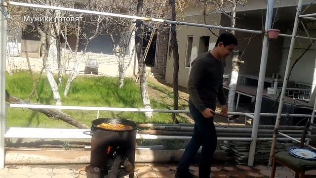 Узбекский плов! Вкусный и легкий рецепт. ПЛОВ в кругу семьи. Вся семья в ВОСТОРГЕ! Пошаговый рецепт смотреть онлайн