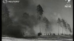 Red Army forces advance along the Russian front (1944)