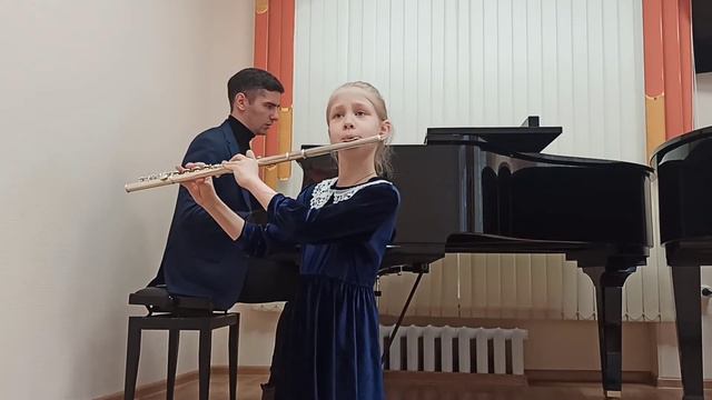 Чуликова Мария, 9 лет. МБУДО ДМШ 6 г.Новосибирск. А.Лятте "Радость от прекрасного дня" смотреть онлайн