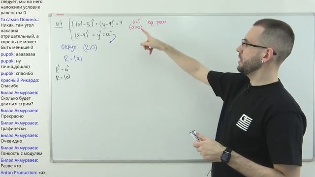 Задачи с параметрами: графика и окружности – Задание №17 из ЕГЭ-2022 смотреть онлайн