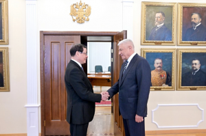 Владимир Колокольцев встретился с Генеральным прокурором Верховной народной прокуратуры КНР Ин Юном
