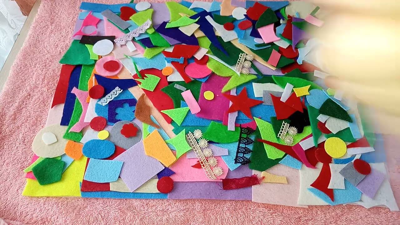 Техника "пицца"-коврик для сушки посуды из лоскутков ткани смотреть онлайн